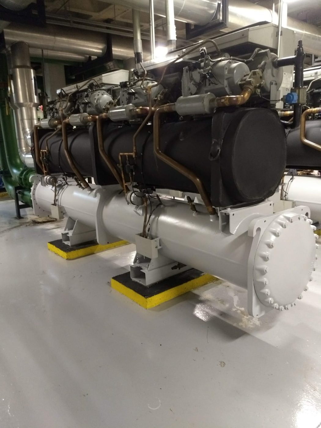 Isolamento de chiller industrial